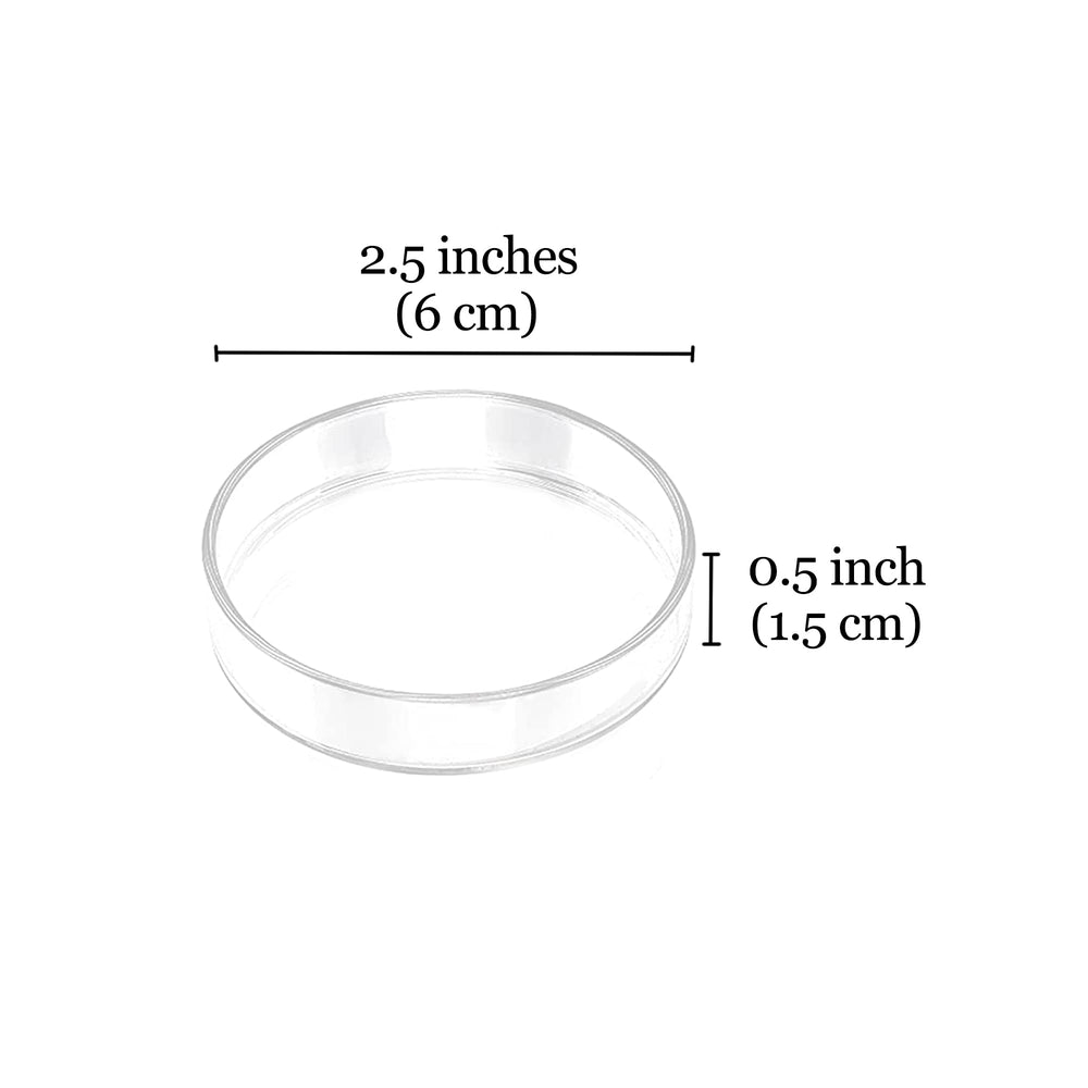 SunGrow glass dish can be steam sterilized for thorough sanitization.