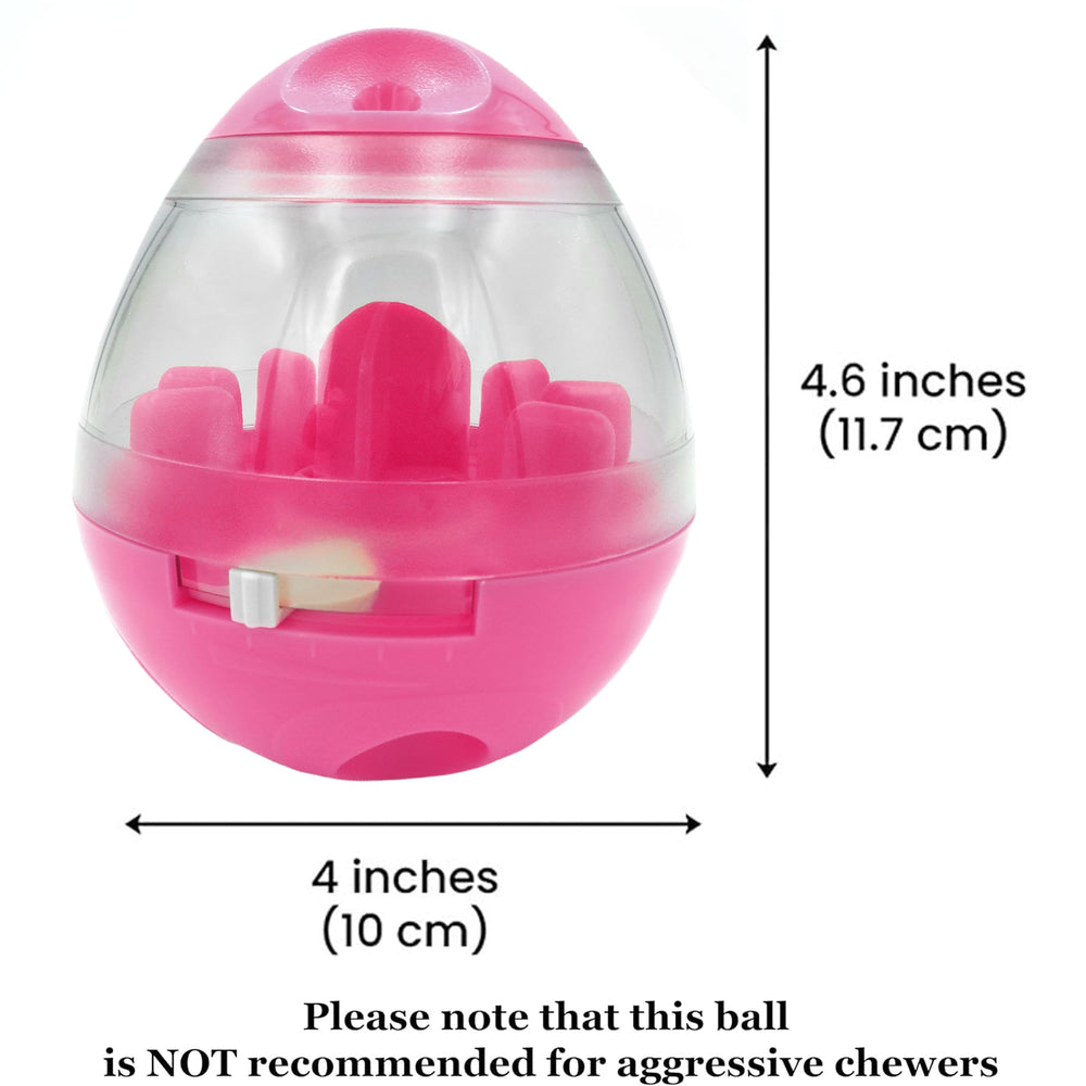 SunGrow treat ball close-up texture highlights durable, interactive design.