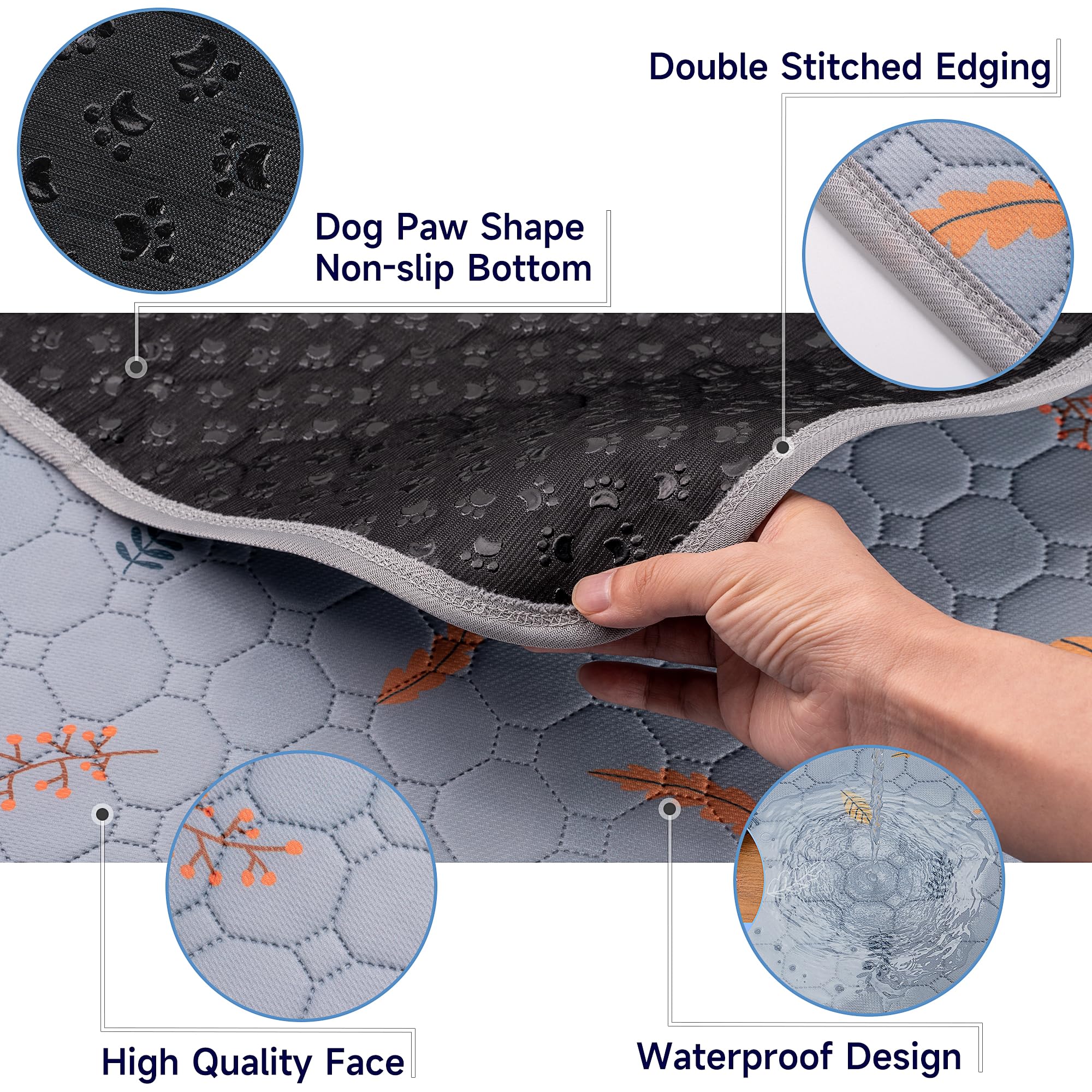 Sunheir guinea pig pee pad 24x48 provides ample cage coverage