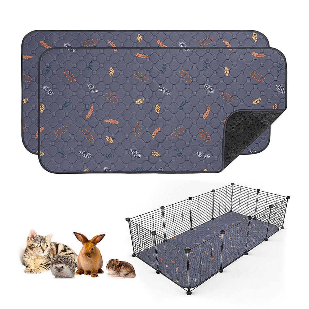 Sunheir guinea pig pee pad 2-pack ready for cage lining and cleanup
