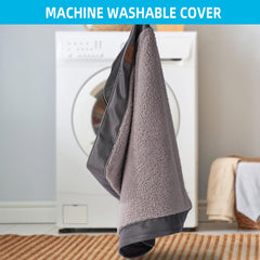 Sunheir dog bed grey waterproof layer protects inner foam