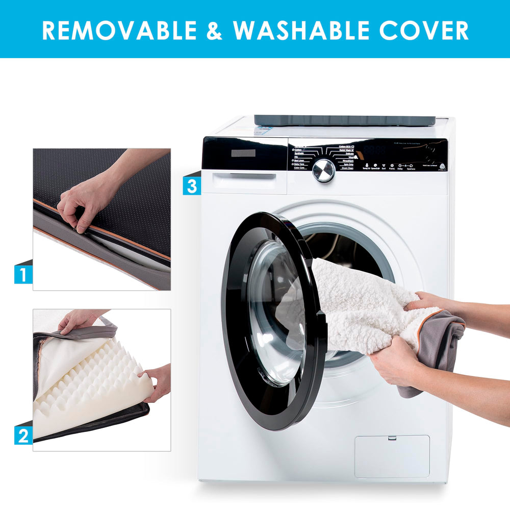 Sunheir anti-slip bottom keeps the bed in place on various floors.