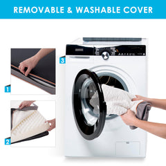 Sunheir anti-slip bottom keeps the bed in place on various floors.