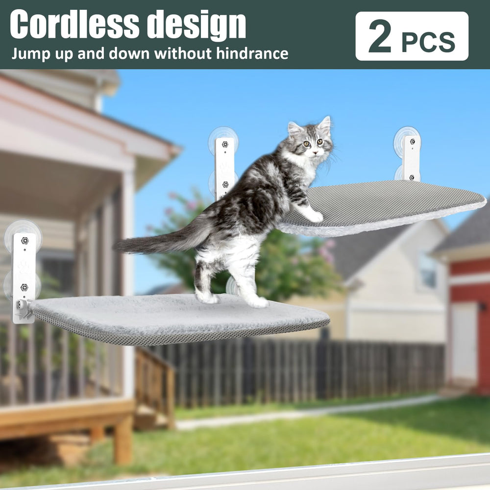 Sunhoo cat window hammock soft-reversible cover offers year-round comfort