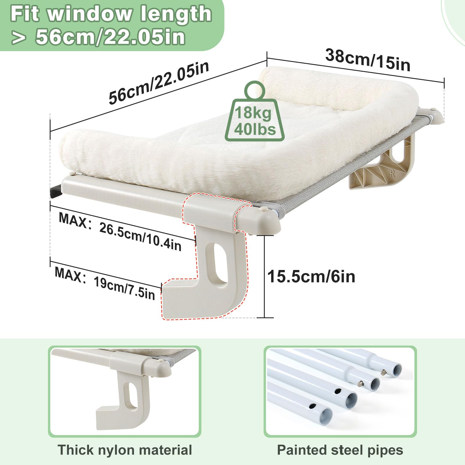 Sunhoo assembly view demonstrates tool-free, quick setup.