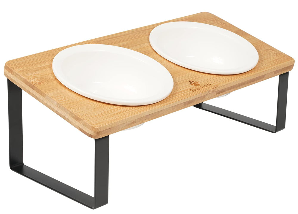 Sunhoo elevated design supports comfortable meals and reduces messy spills.