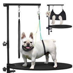 SUNMCCN dog grooming arm hammock innovative design improves session comfort