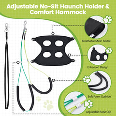 SUNMCCN dog grooming arm heavy-duty iron construction for durability