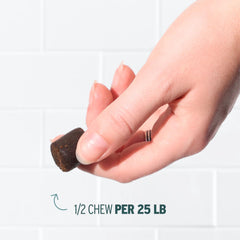 Sunmed Movin' Easy beef liver and sweet potato flavor chews appeal to picky dogs.