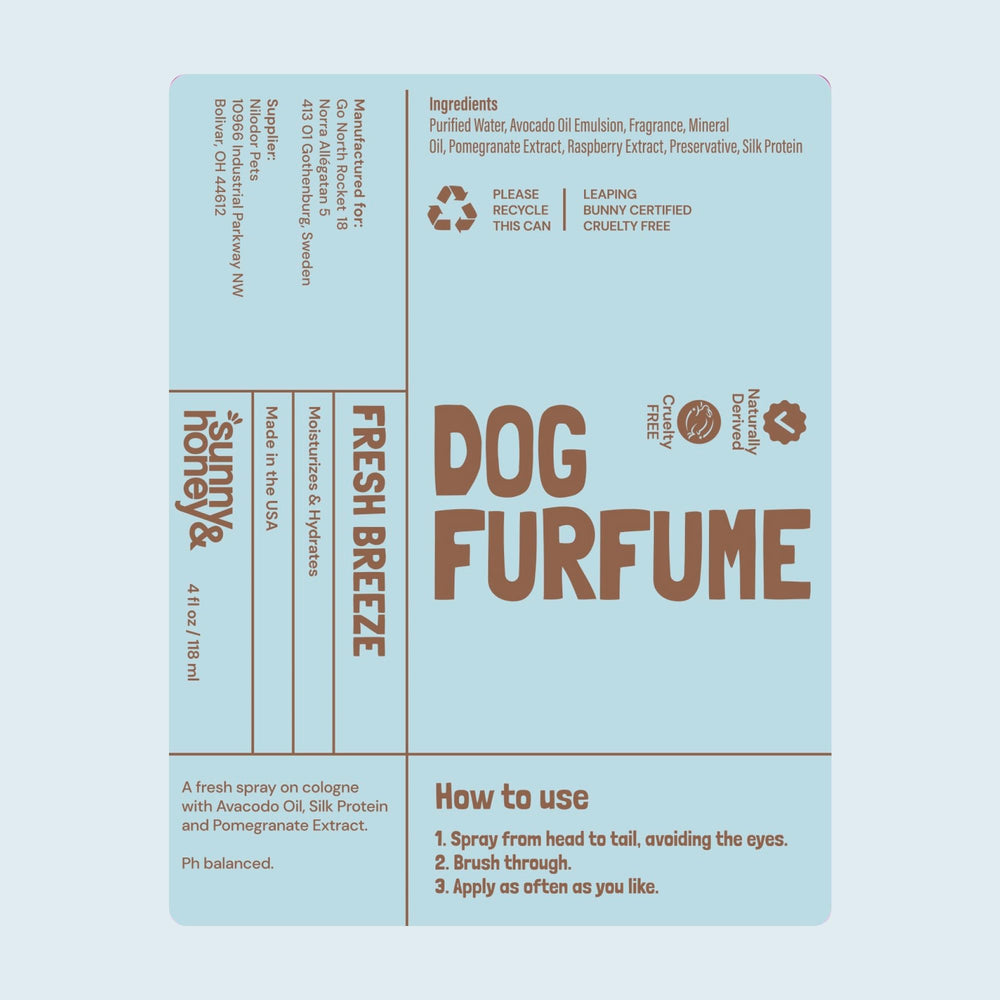 Sunny & Honey routine refresh after outdoor adventures for dogs