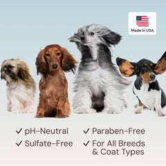 Sunny & Honey silk protein adds coat softness and shine