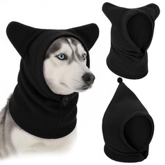 Sunnymove winter pet hats pack front view showing cozy fleece warmth for cold walks