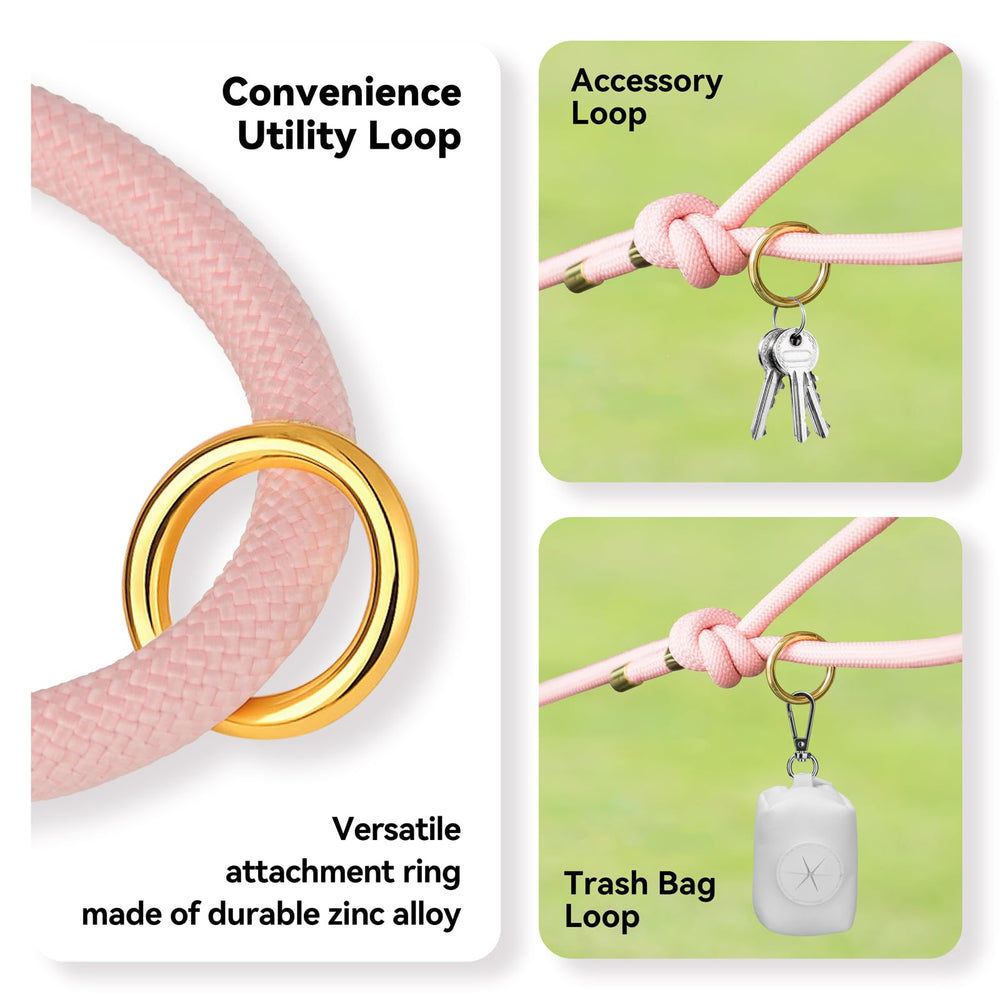 Sunraymascota leash dual-layer construction highlights outer and inner materials