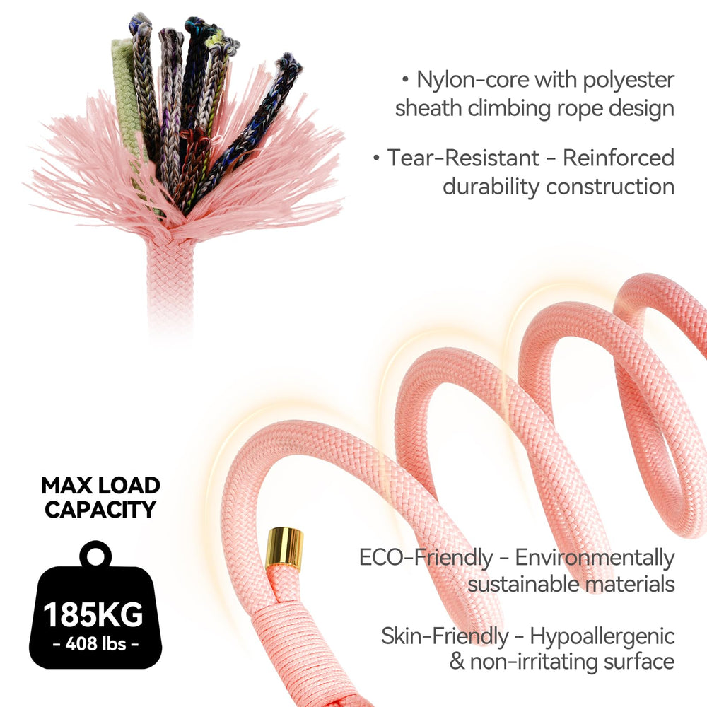 Sunraymascota leash rotating swivel clip demonstrates tangle-free movement
