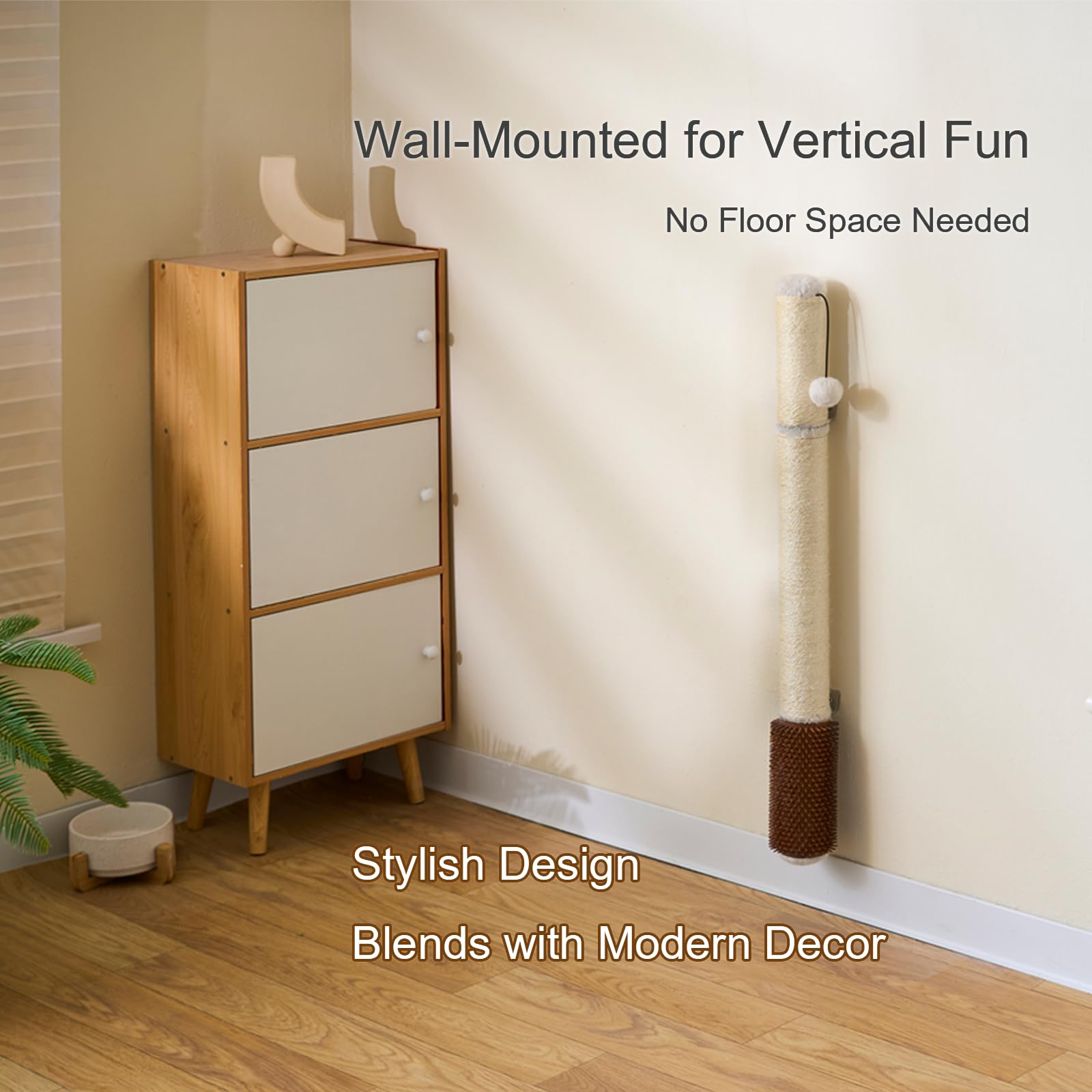 SUNRUI included hardware enables quick, secure wall-mount installation.