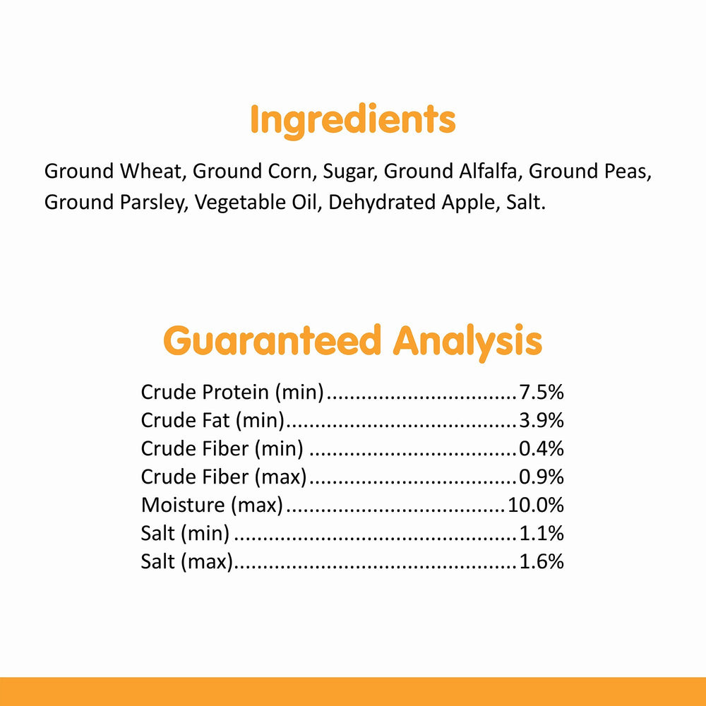 Sun Seed Apple Strudels bite sized pieces ideal for nibbling and enrichment