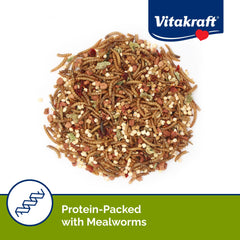 Sunseed Vita Prima Wigglers & Berries hedgehog enjoying a tasty snack.