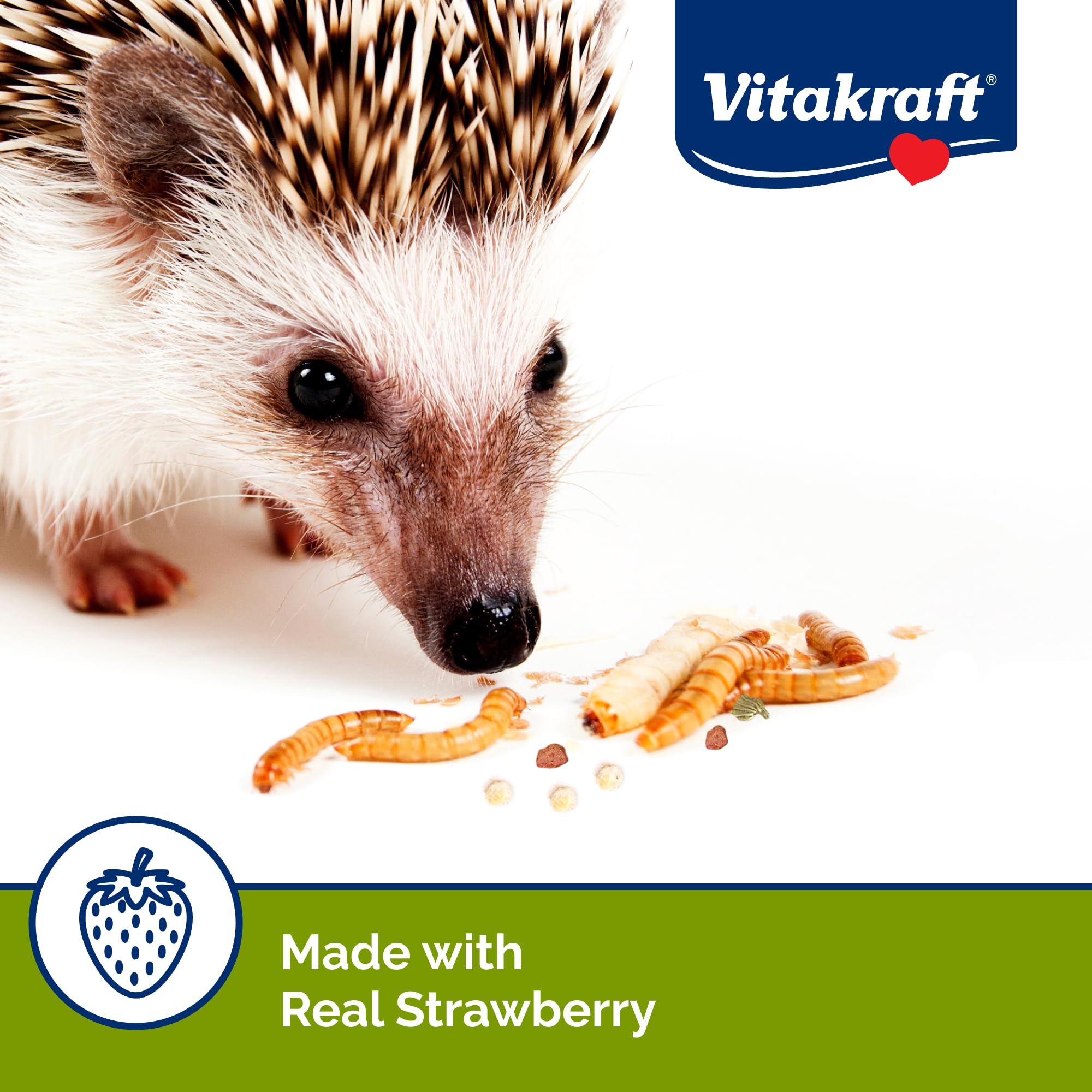 Sunseed Wigglers & Berries in a foraging scene encourages exploration.