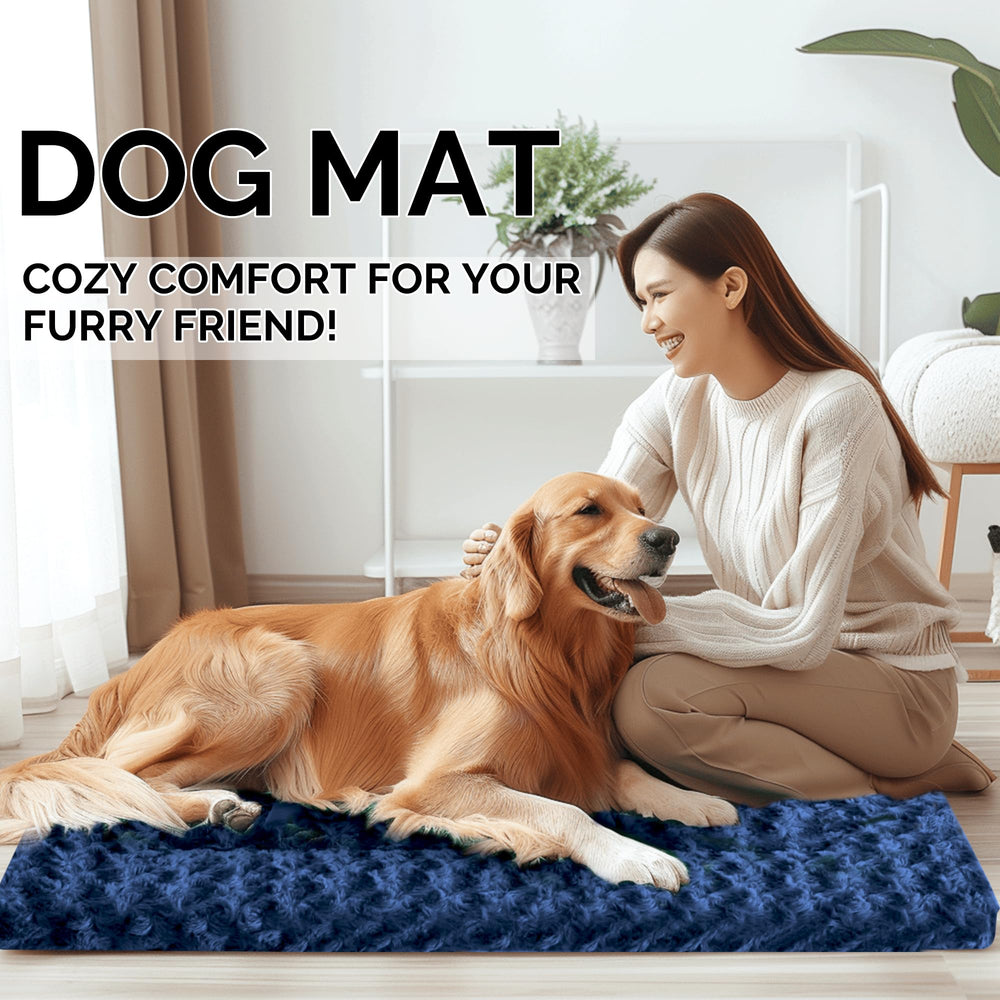 SUNSHE dog bed mat machine-washable for easy cleaning
