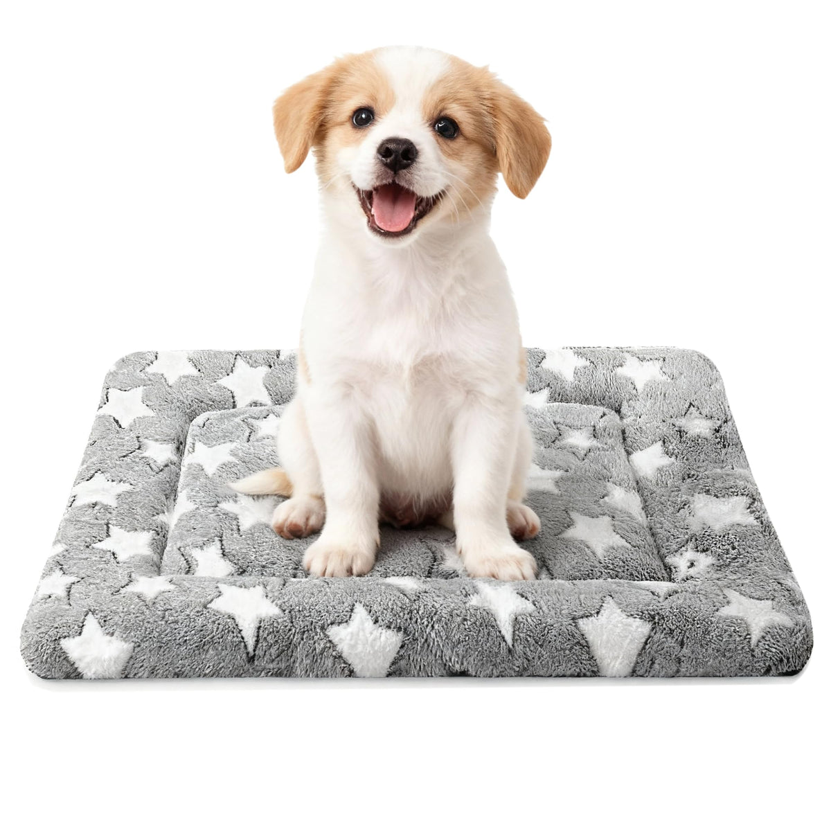 SUNSHE dog bed mat plush fleece—cozy warmth for dogs during cold days.