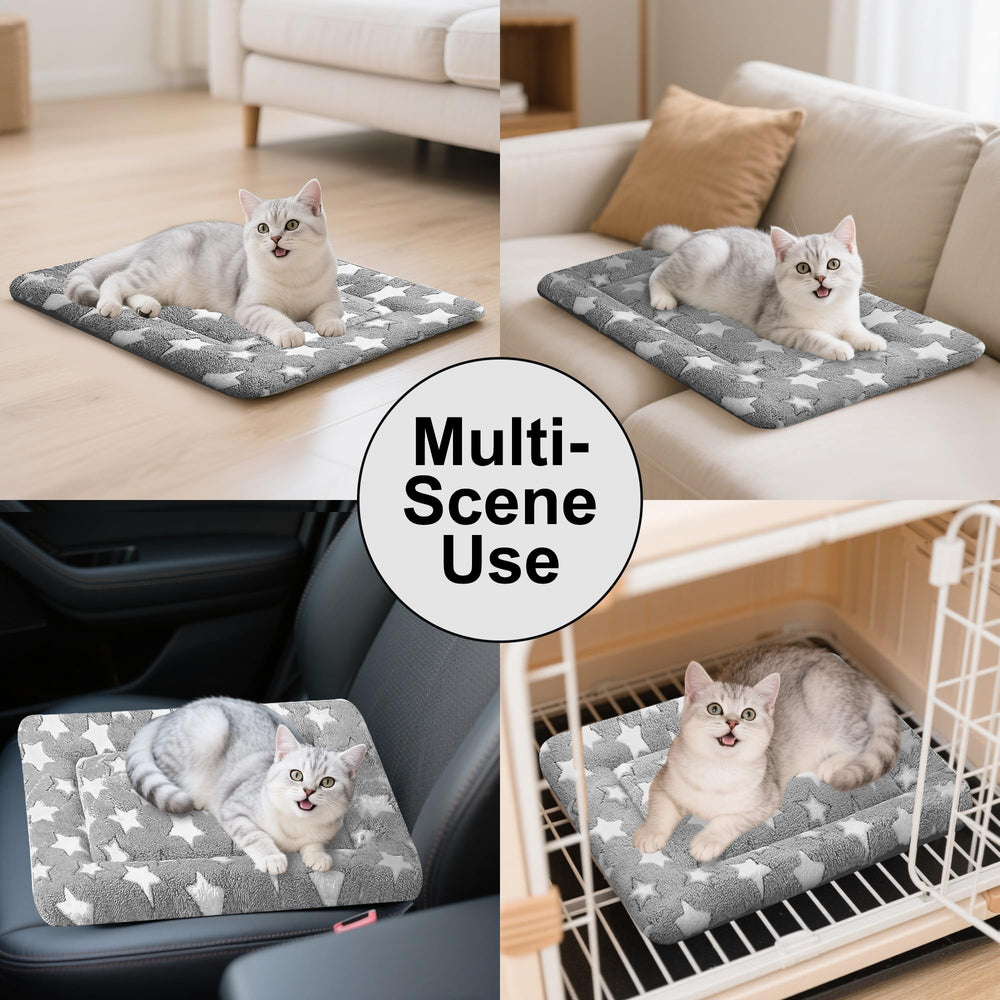 SUNSHE dog bed mat size-varieties-availability-gray broadens options for different breeds.