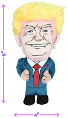 SUNSPARK Donald Trump squeaker access provides extra fun and engagement during playtime.