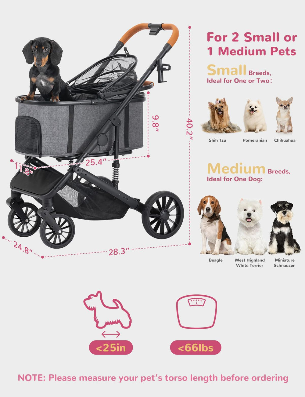 SUNTHX stroller 360-degree front wheels enhance maneuverability in crowded spaces.