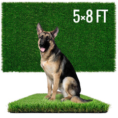 Sunturf dog pee grass 5x8ft pad ideal for potty training indoors or outdoors.