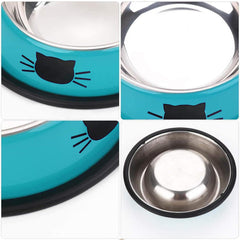 SUOXU cat bowls suitable for kittens and puppies during feeding