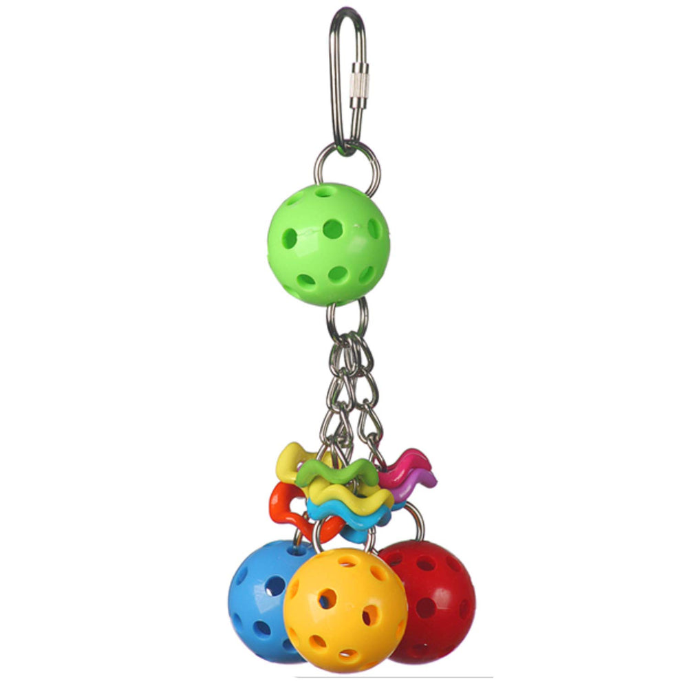 Super Bird Creations Jingleberries durability and safe materials underscore USA-assembled construction.