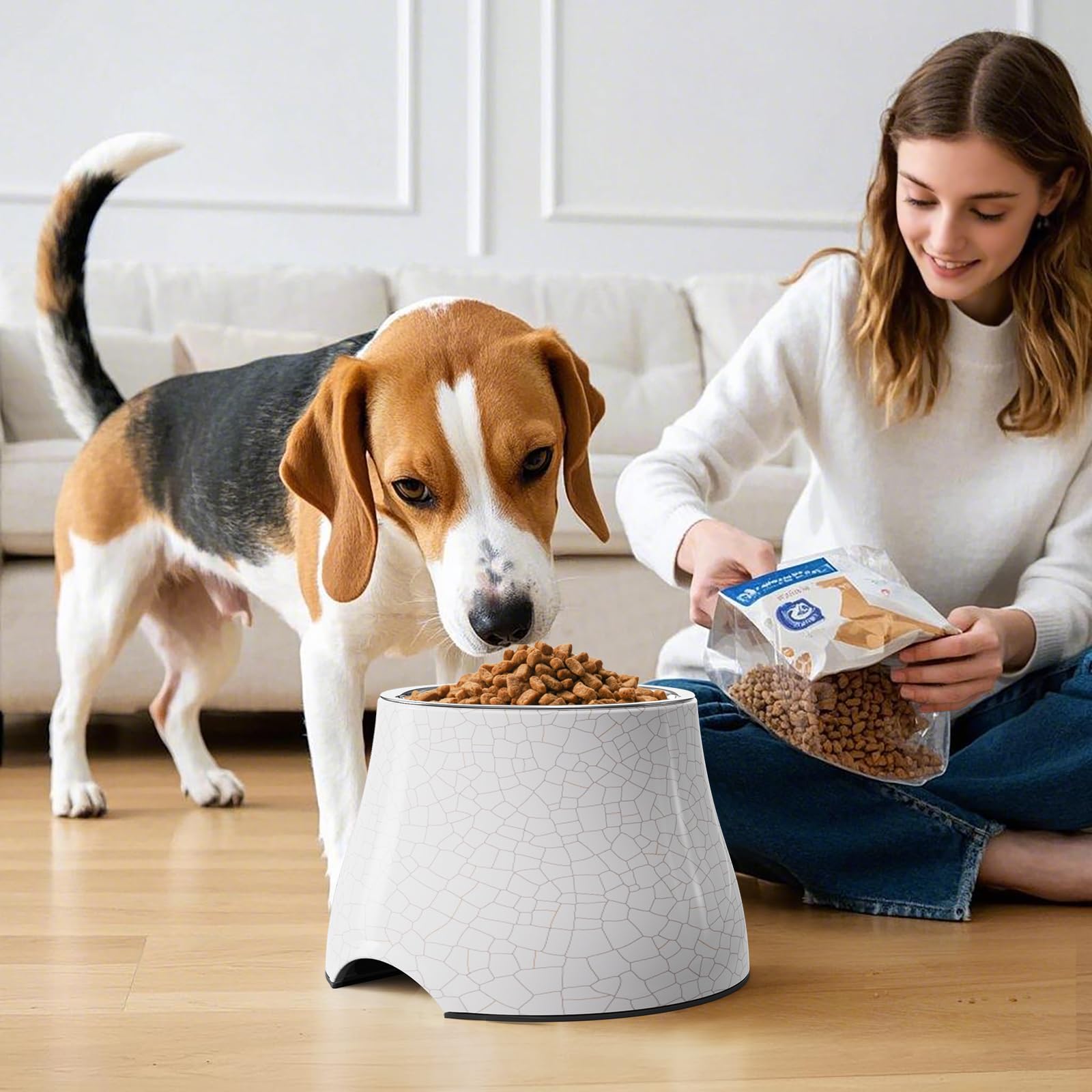 Super Design dishwasher-safe stainless steel bowl for quick cleaning