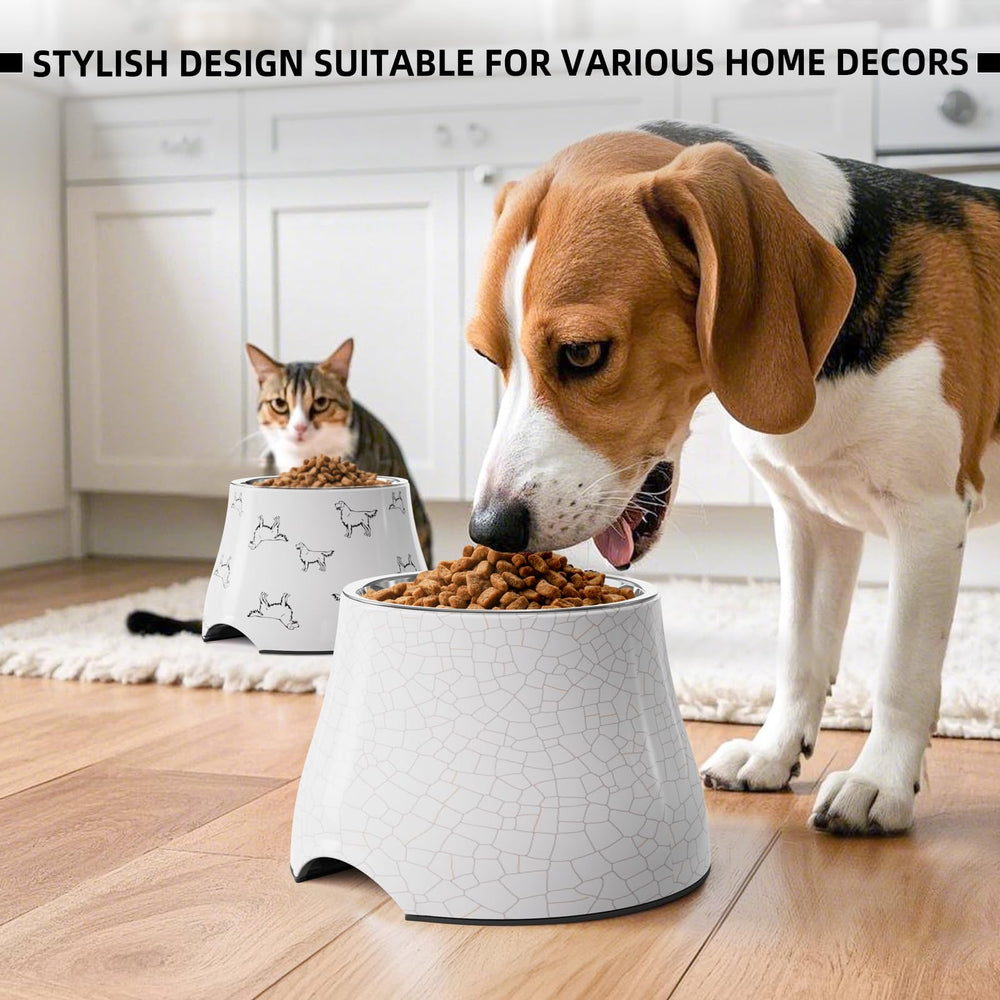 Super Design curved-handle bowl enables easy lifting after meals
