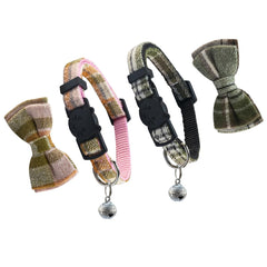 SuperBuddy removable bowtie collar showcases cute style during play.