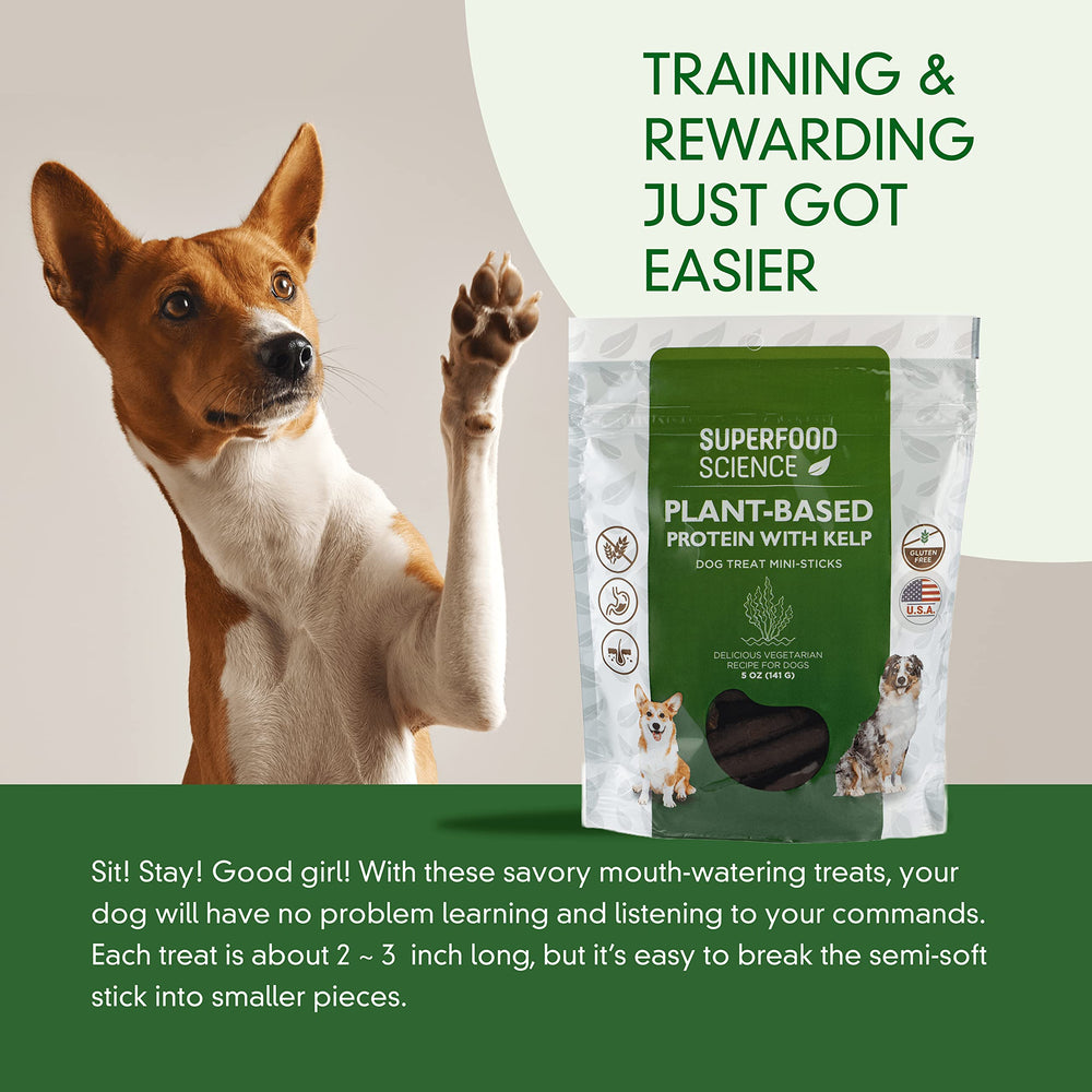Superfood Science made-in-usa dog treats crafted with care and safety standards.