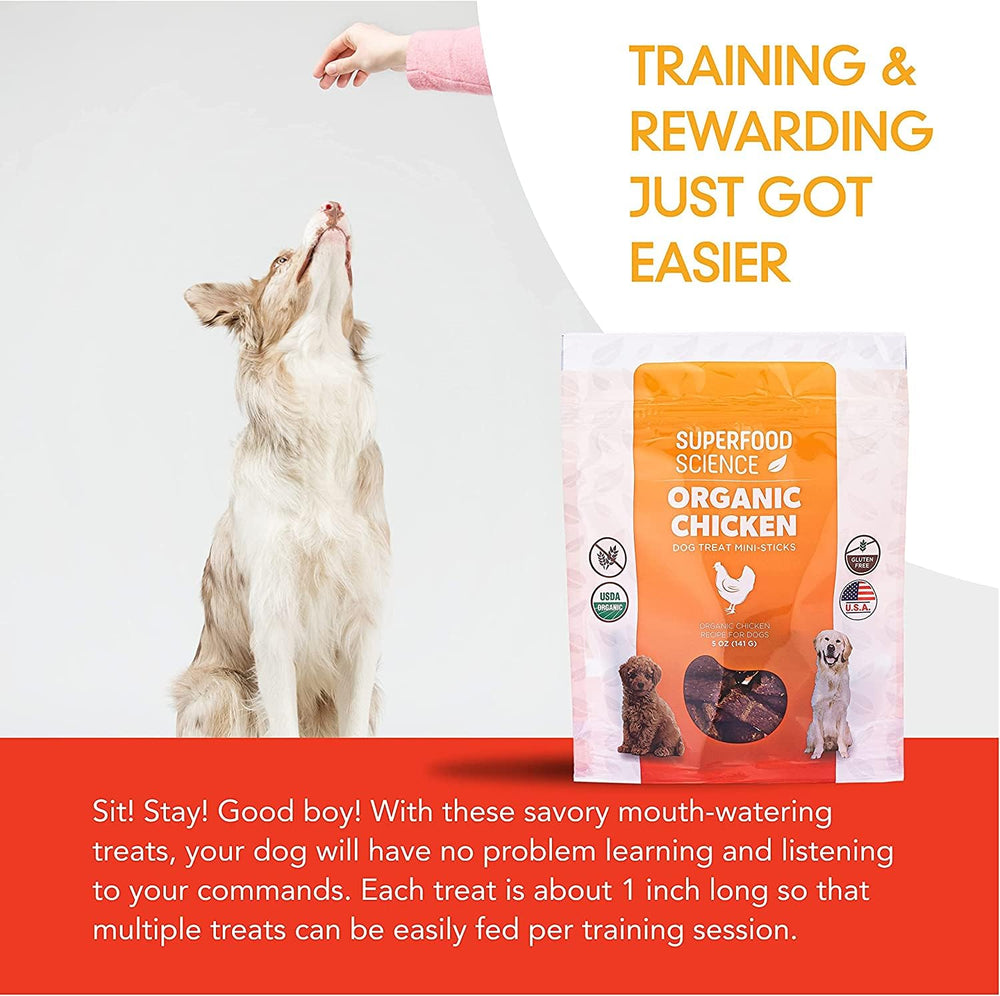 Superfood Science organic-dog-treats-grain-free-reward demonstrating grain-free formula