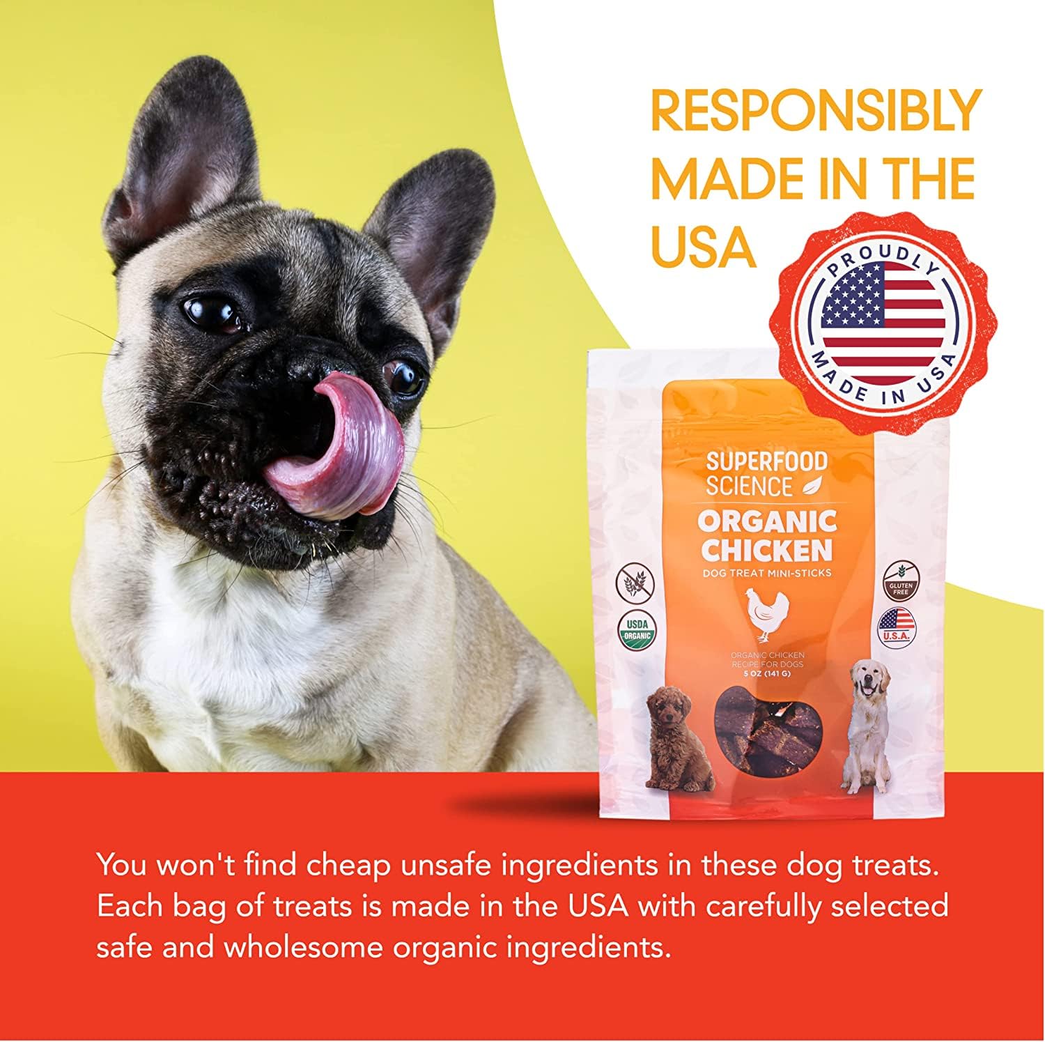 Superfood Science organic-dog-treats-training-treats bite-sized rewards for obedience practice