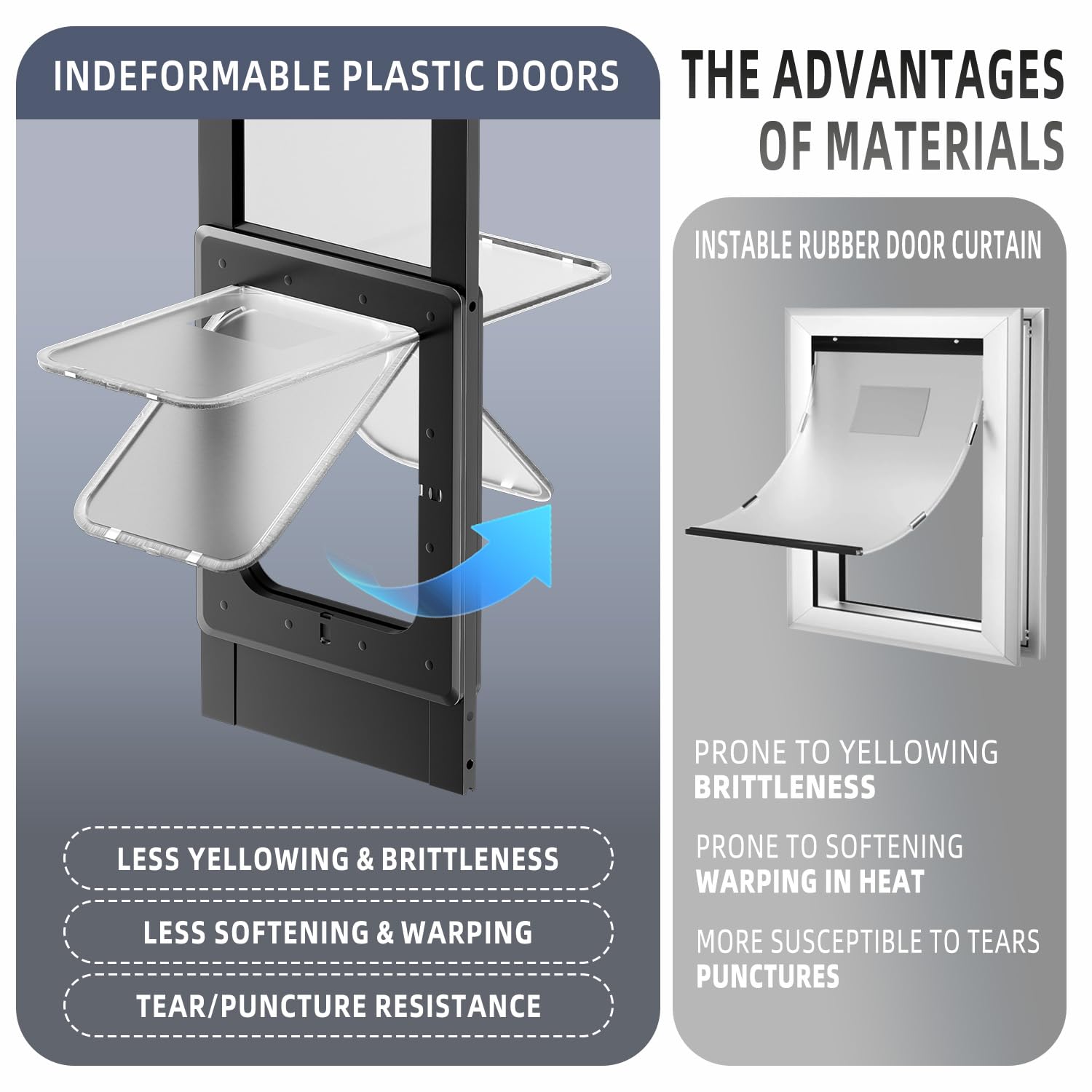 Superpotential dog door security lock provides pet safety with a reliable latch.