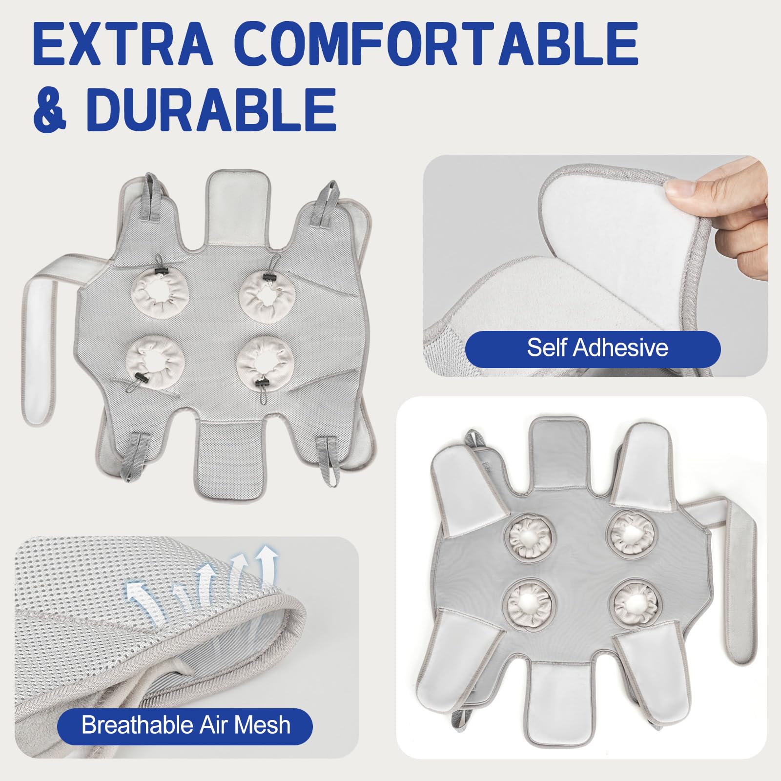 Supet cat grooming hammock harness in use demonstrates hands-free nail clipping and care.