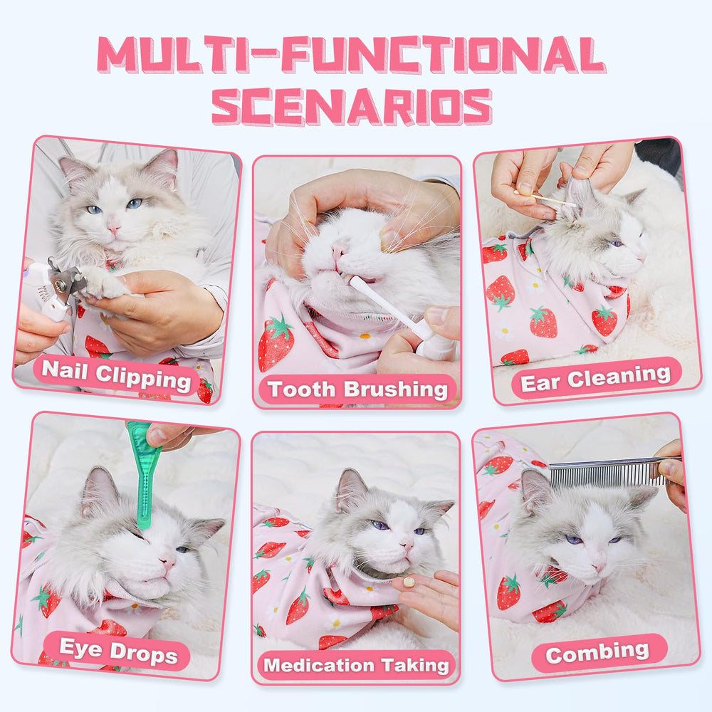 Supet Cat Wrap ear-cleaning ready wrap for quick cleansing