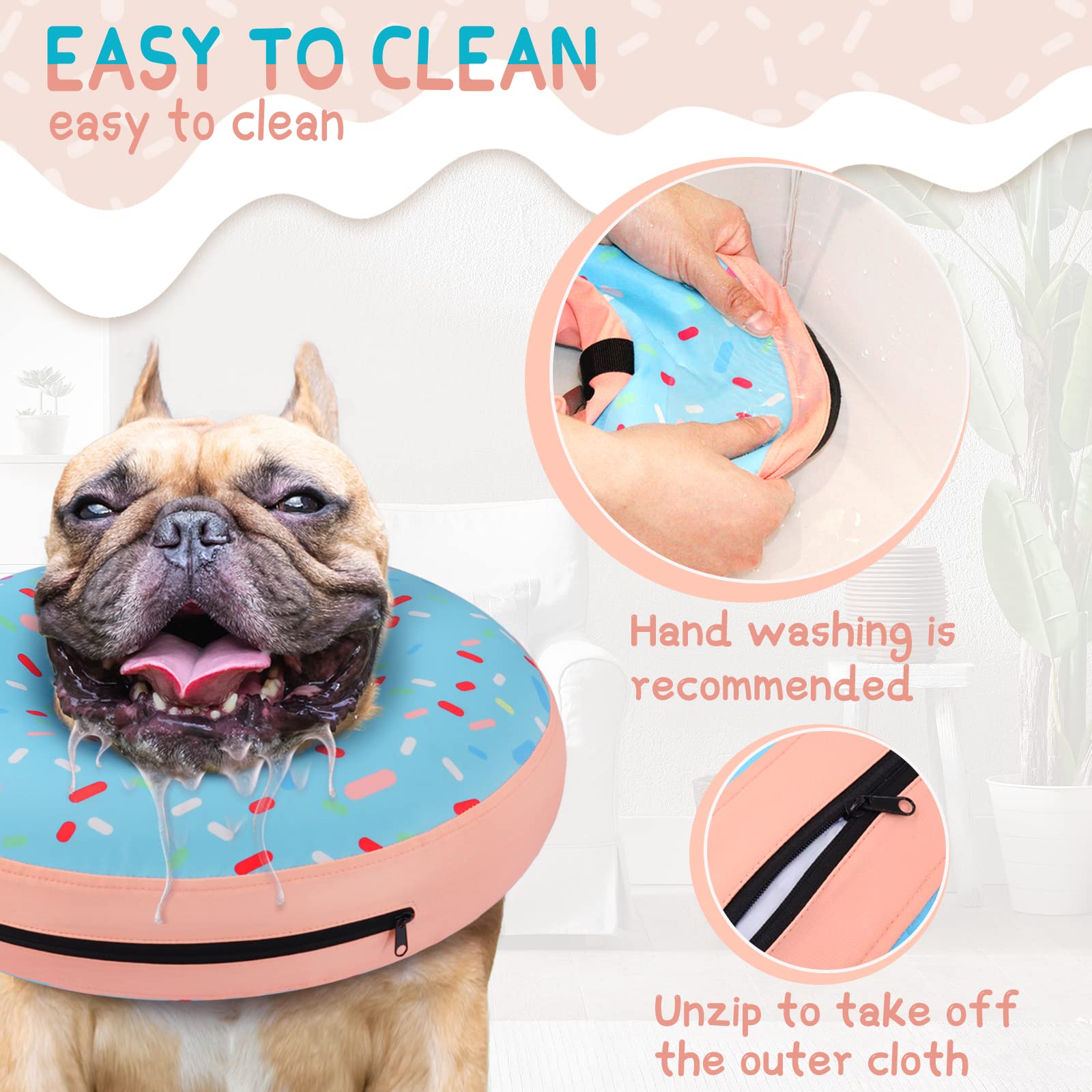 Supet cono inflable ligero que mantiene la visión sin restricciones.