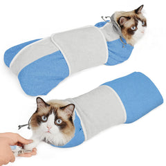 Supet envoltura para gato facilita corte de uñas con manejo suave y preciso.
