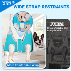 Supet dog nail clippers closeup shows precise trimming for smooth nails.