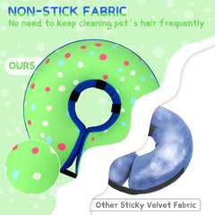 Supet donut collar lightweight design facilitates natural movement and visibility