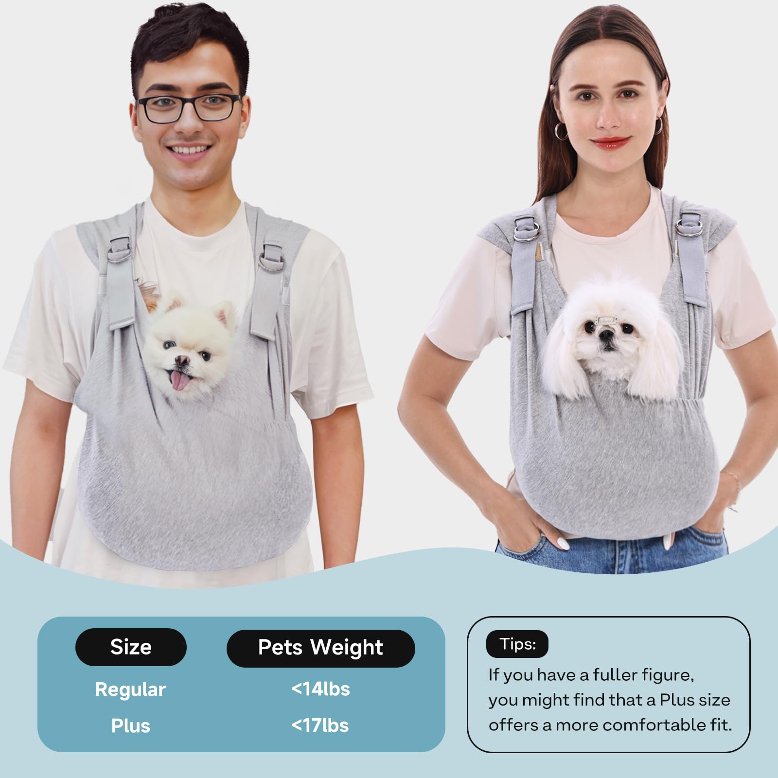 Supet in-action on a hike shows versatile, travel-ready use for small dogs.