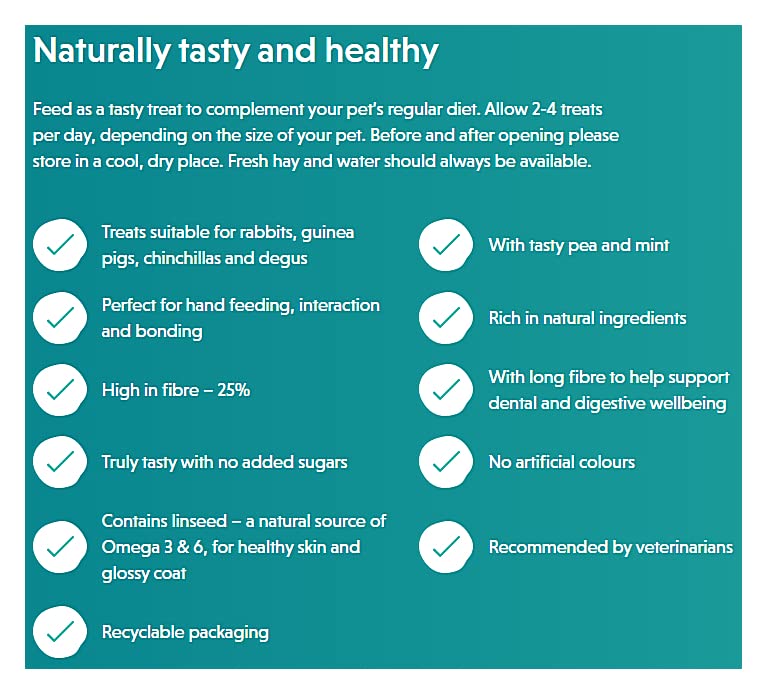 Pea and mint ingredients close-up on Supreme Petfoods Garden Sticks