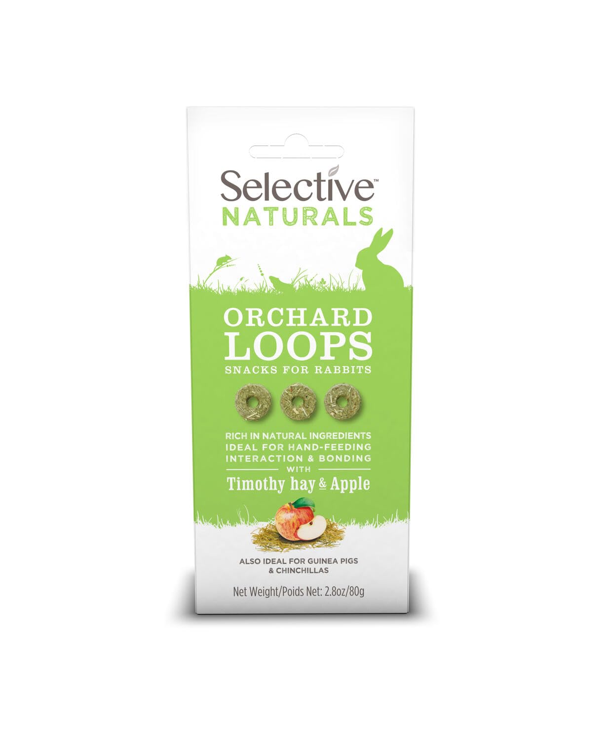 Supreme Petfoods Selective Naturals Orchard Loops unpack image signals convenient pack4 treats.