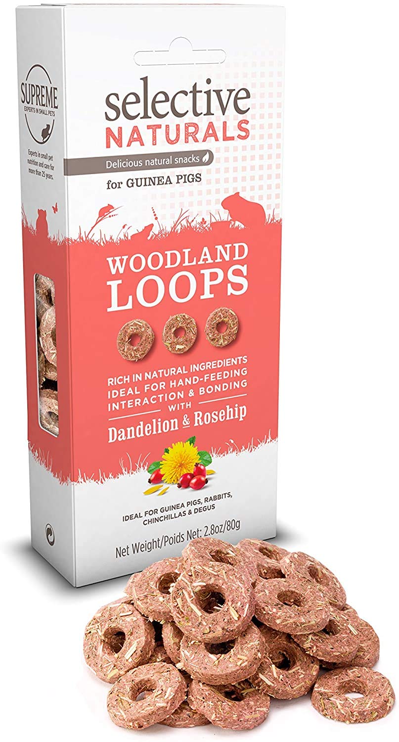Supreme Petfoods woodland loops close-up highlighting natural ingredients and texture.