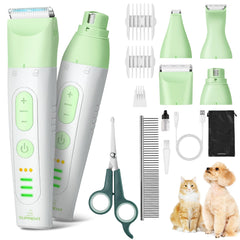 SUPRENT dog grooming kit full set with 14 tools for versatile pet grooming.