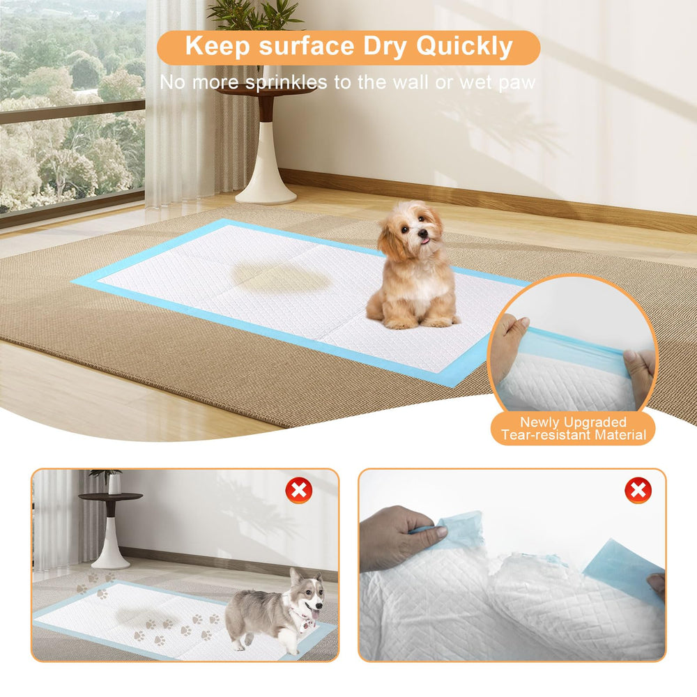 SUPRONLOVE pads support multi-pet training and indoor potty setups.