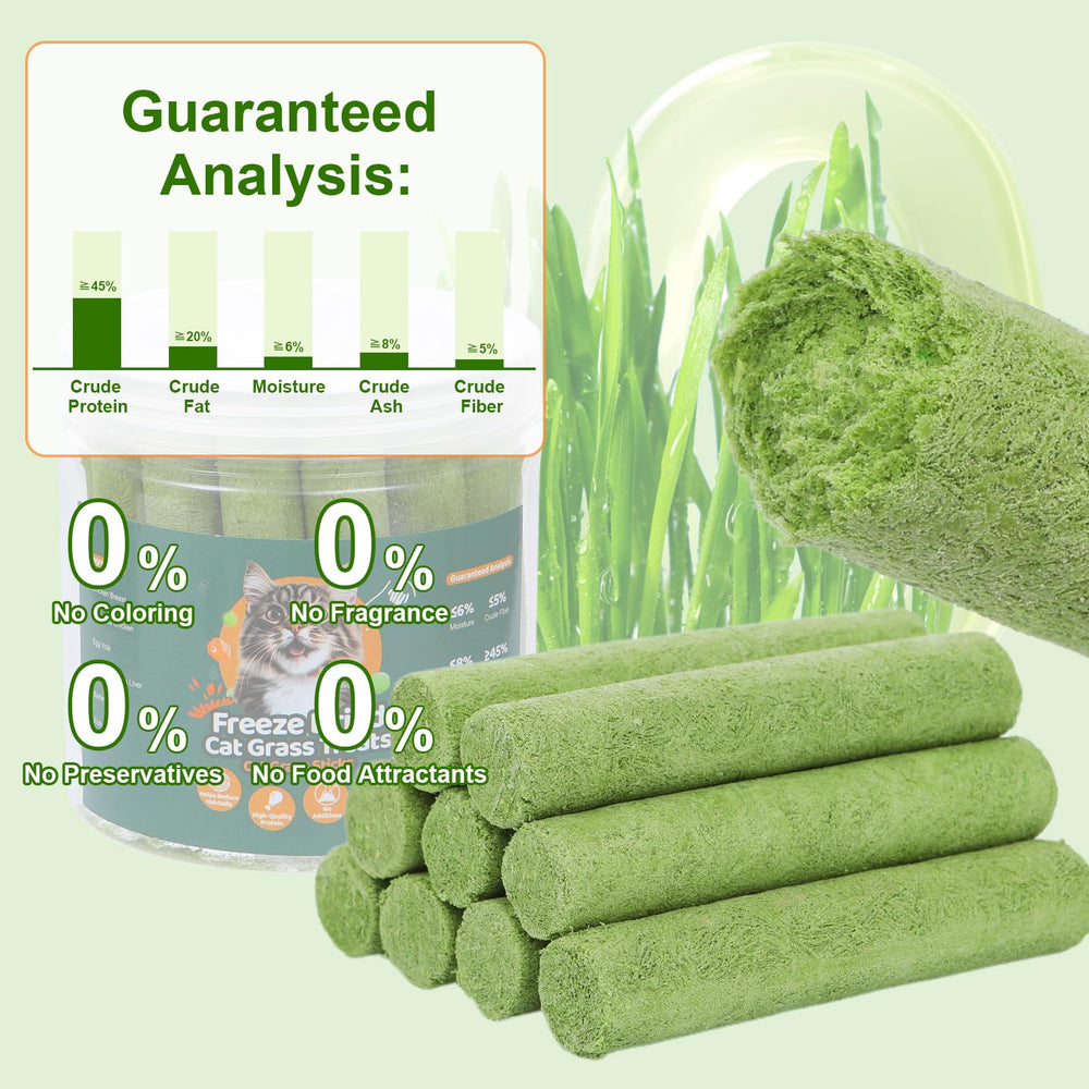 SuPruida cat grass helps hairball cleaning and digestion support